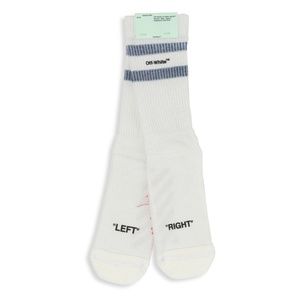 Off-White Reversed Sport Socks White/Blue